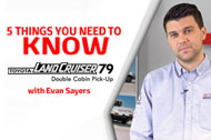 5 Things to know - Land Cruiser 79 DC Pick-Up