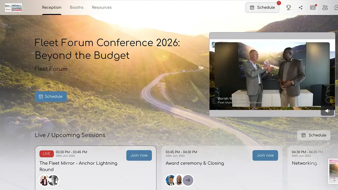 Fleet Forum Conference 2026 virtual platform