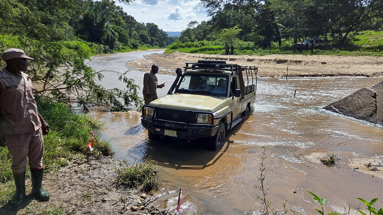 Les équipes de rangers d'ANI au service des opérations de conservation au Nigeria